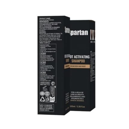 Natural Formula for Men and Women , Hair Growth Root Activator Shampoo, Spa-rtan Root Activator Shampoo - 2 Pcs