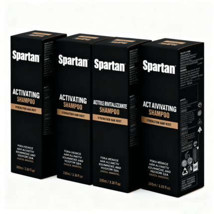 Hair Growth Root Activator Shampoo, Natural Formula for Men and Women, Spa-rtan Root Activator Shampoo - 4 Pcs