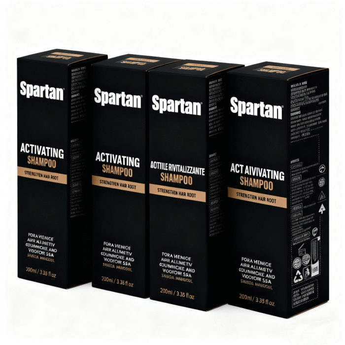 Hair Growth Root Activator Shampoo, Natural Formula for Men and Women, Spa-rtan Root Activator Shampoo - 4 Pcs